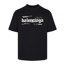 발렌시아가 Balenciaga 남여공용 라운드 반팔 BG1239