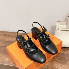에르메스 HERMES 여성 재키 90 펌프스 H091539