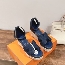 에르메스 HERMES 여성 엘다 에스파드리유 H091540