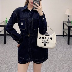 펜디 FENDI 여성 데님 투피스 F203