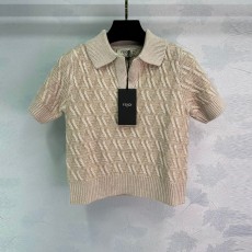 펜디 FENDI 여성 니트 반팔 F213