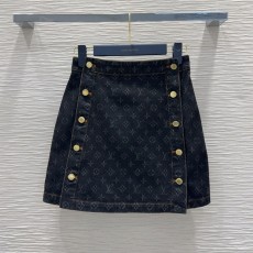 루이비통 LV 여성 데님 스커트 LV8124
