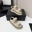샤넬 CHANEL 벨크로 샌들 C01776