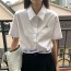 미우미우 MIUMIU 여성 셔츠 반팔 MU0450