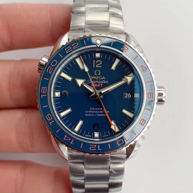 오메가 OMEGA GMT 남성 코액시얼 마스터 크로노미터 OM044