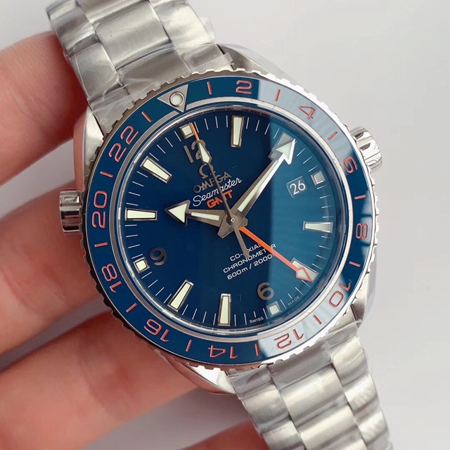 오메가 OMEGA GMT 남성 코액시얼 마스터 크로노미터 OM044