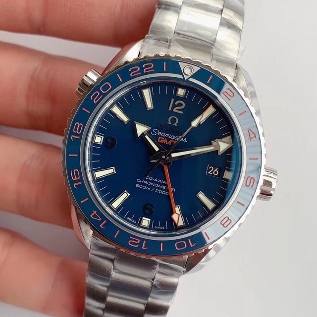 오메가 OMEGA GMT 남성 코액시얼 마스터 크로노미터 OM044