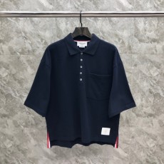 톰브라운 THOMBROWNE 남여공용 반팔 폴로티 T1974