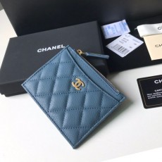 샤넬 CHANEL 클래식 캐비어 지퍼 카드홀더 A84105 CH1171