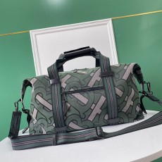 버버리 BURBERRY 모노그램 E-캔버스 보스턴백 BB08725