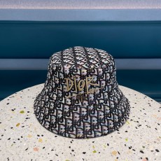 디올 DIOR 남여공용 오블리크 벙거지 모자 DR139