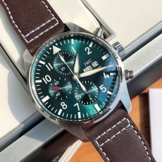 아이더블유씨 IWC 크로노그래프 레이싱 그린 IC010