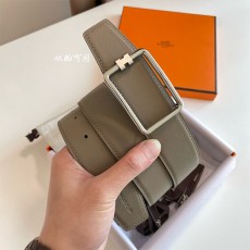 에르메스 HERMES 남성 양면 벨트 H329