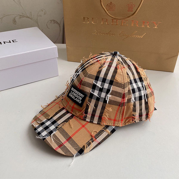 버버리 BURBERRY 남여공용 볼캡 모자 BU0124