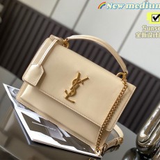 입생로랑 YSL 여성 뉴 미디엄 선셋 샤첼백 634723 YS0139