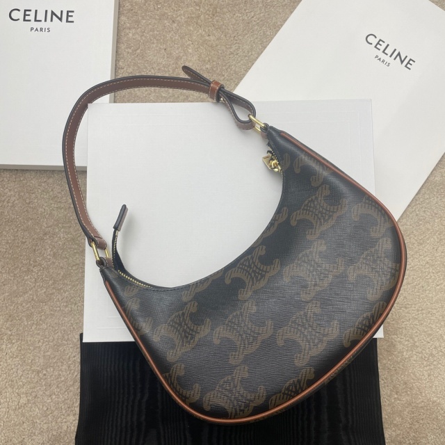 셀린느 CELINE 아바 트리오페 캔버스 숄더 호보백193952 CL0594