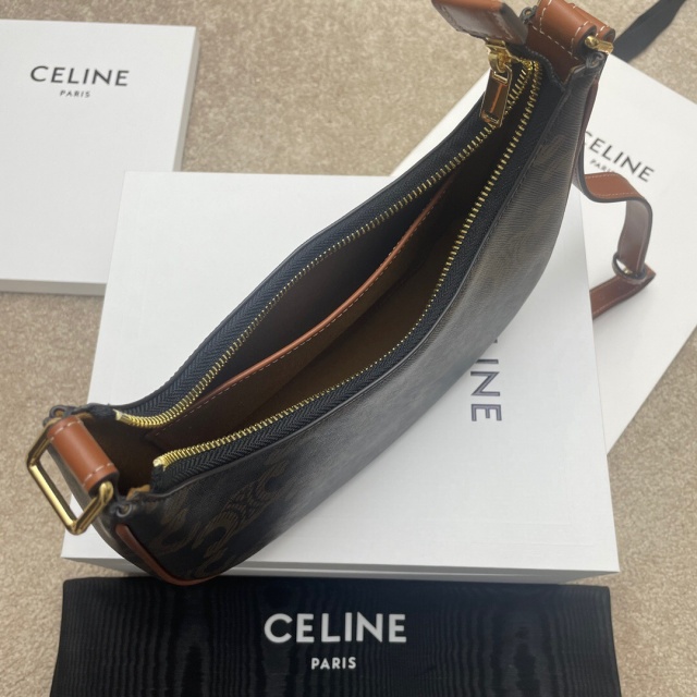 셀린느 CELINE 아바 트리오페 캔버스 숄더 호보백193952 CL0594