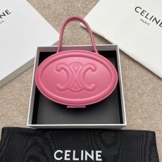 셀린느 CELINE 퀴르 트리오페 오벌 탑 핸들백 198613  CL0633