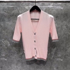 톰브라운 THOMBROWNE 여성 반팔 가디건 T4704