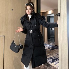 프라다 PRADA  여성 롱 패딩 PD993